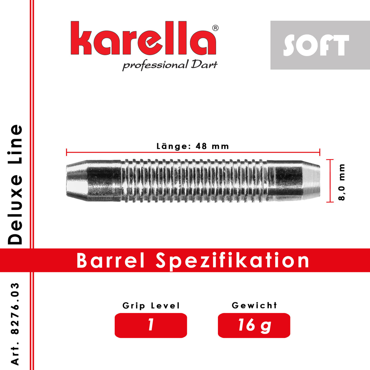 Karella - Softbarrel Deluxe DLS-3 16 gr.