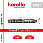 Karella - Steeldart SuperDrive 90% Tungsten 22 gr.