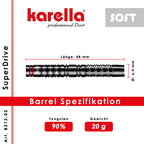 Karella - Softdart SuperDrive 90% Tungsten 20 gr.