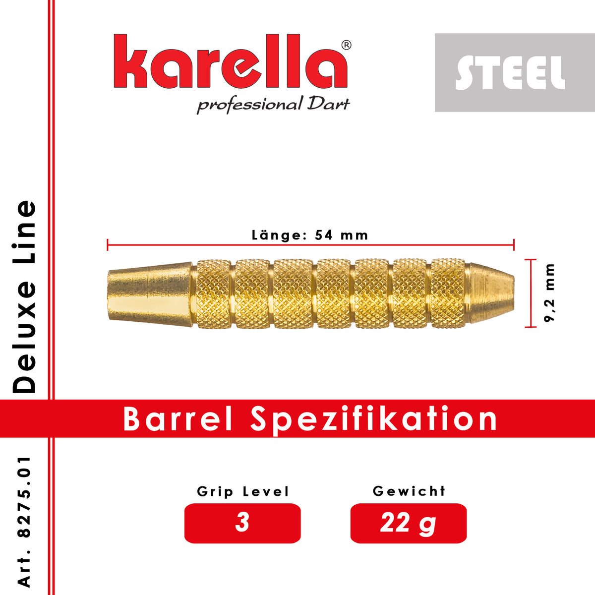 Karella - Steelbarrel Deluxe DL-1 22 gr.