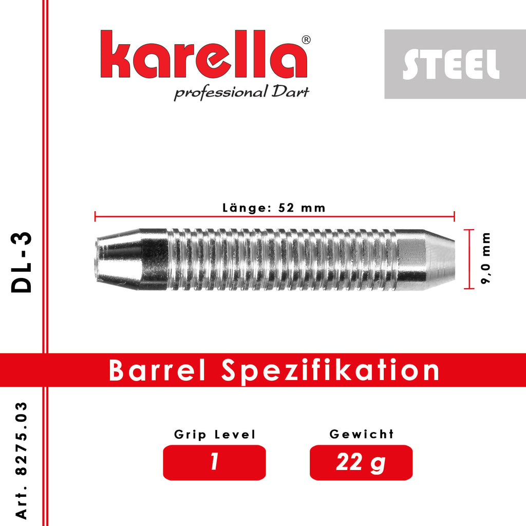Karella - Steelbarrel Deluxe DL-3 22 gr.